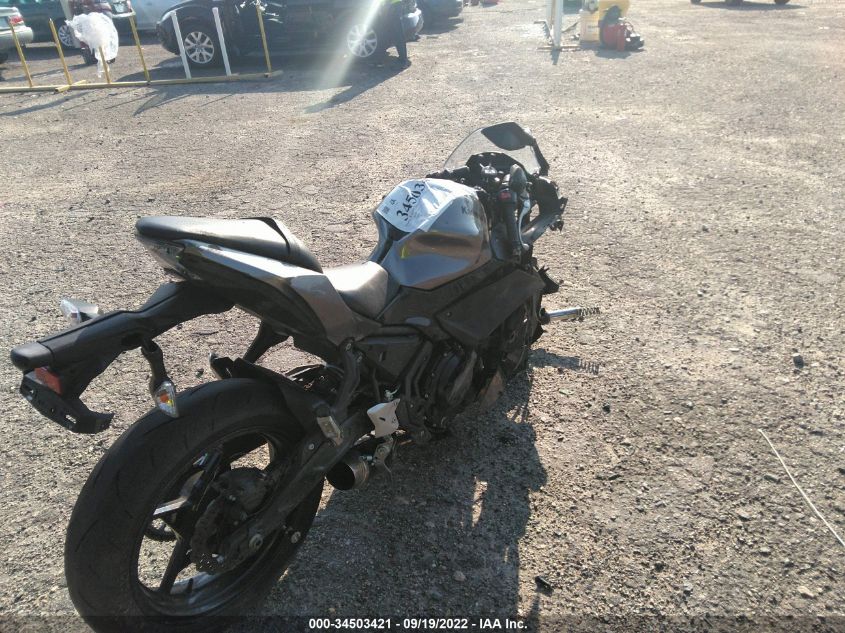 2021 KAWASAKI EX650 M ML5EXEM11MDA40715