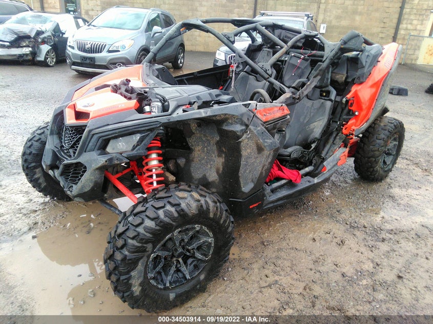 VIN 3JBVGAW48MK001433 2021 CAN-AM MAVERICK X3 DS TURBO R