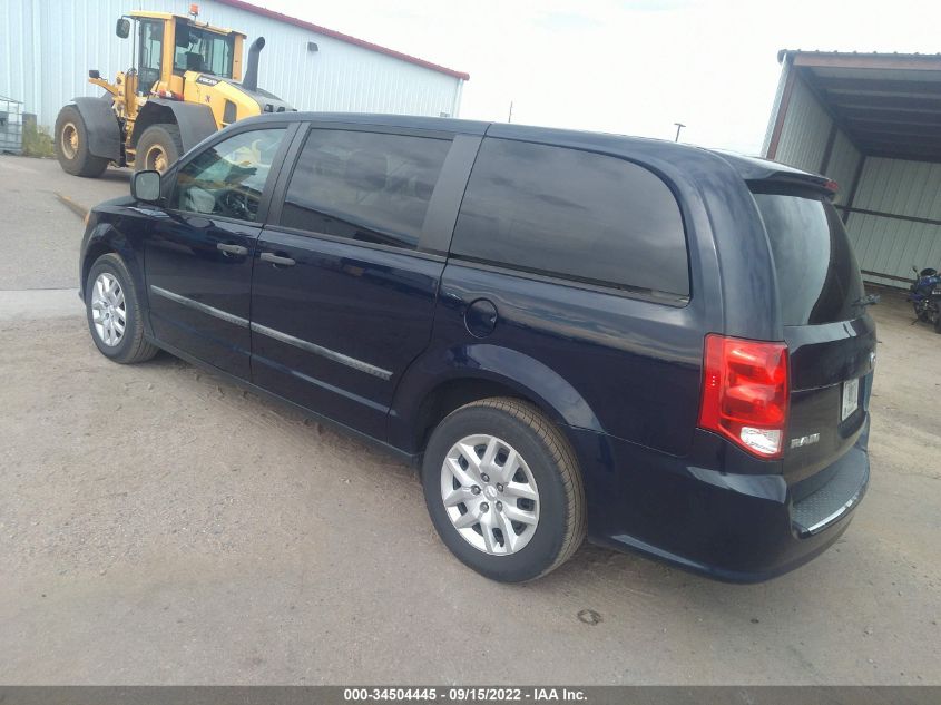 2014 RAM CARGO VAN TRADESMAN 2C4JRGAG0ER401656