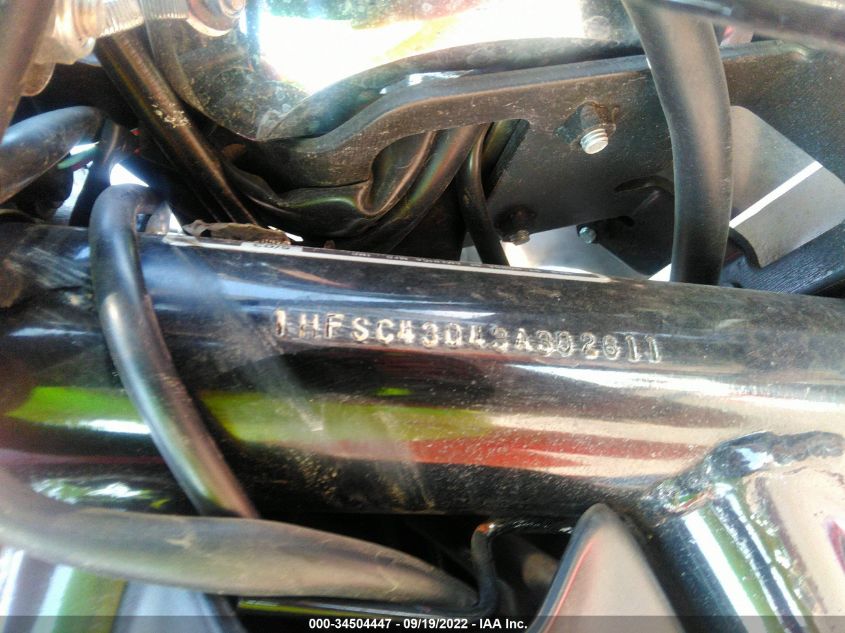 2003 HONDA VT1100 C2 1HFSC43043A302611