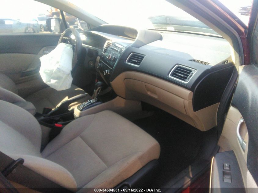 2013 HONDA CIVIC SDN LX 19XFB2F58DE222933