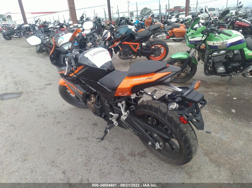 2017 HONDA CBR500 R MLHPC4410H5400118