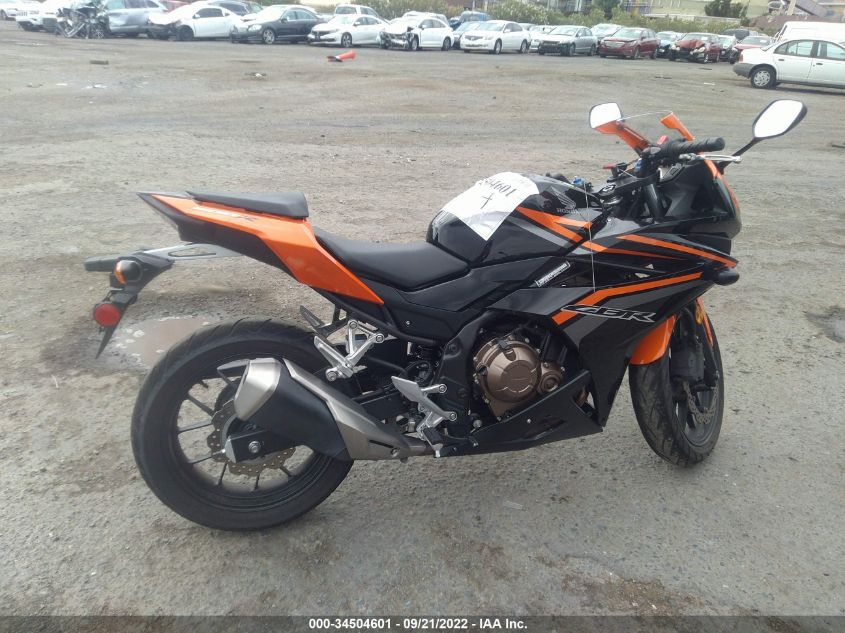 2017 HONDA CBR500 R MLHPC4410H5400118