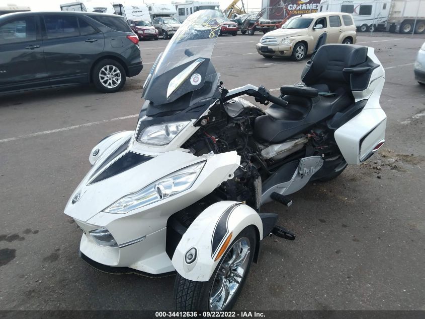 2012 CAN-AM SPYDER ROADSTER RT-LTD 2BXJBDC13CV001641