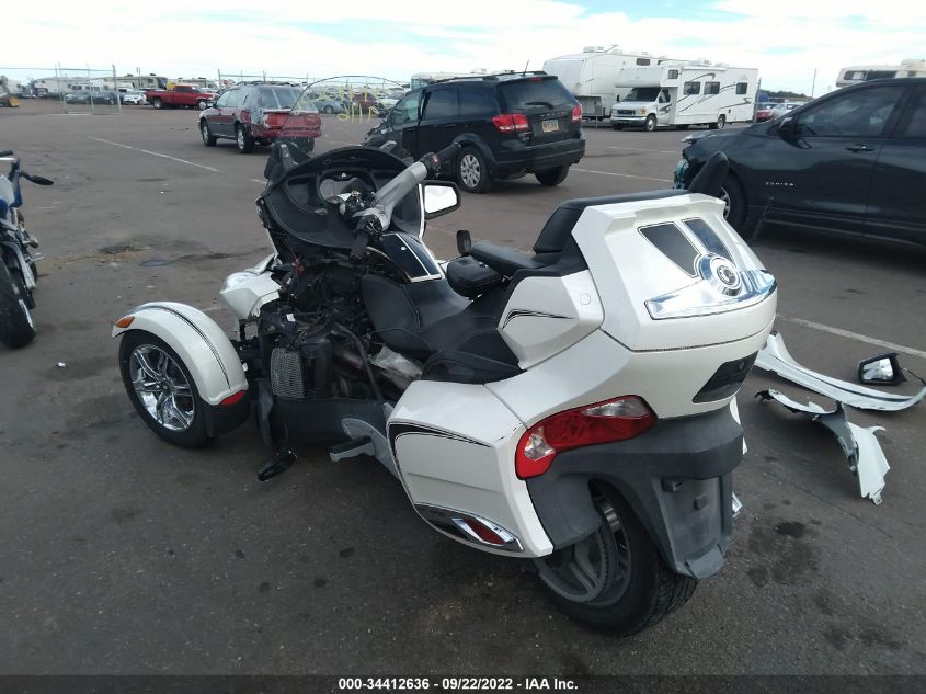 2012 CAN-AM SPYDER ROADSTER RT-LTD 2BXJBDC13CV001641