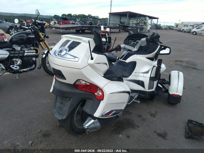 2012 CAN-AM SPYDER ROADSTER RT-LTD 2BXJBDC13CV001641