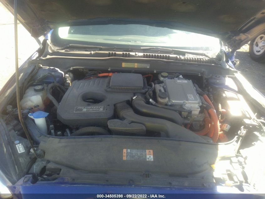 2013 FORD FUSION ENERGI TITANIUM 3FA6P0SUXDR261315