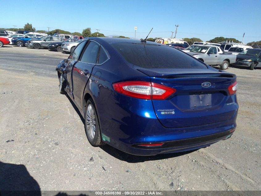 2013 FORD FUSION ENERGI TITANIUM 3FA6P0SUXDR261315