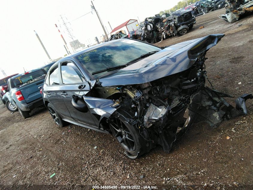 VIN 2HGFE2F56NH540581 2022 HONDA CIVIC SEDAN no.1