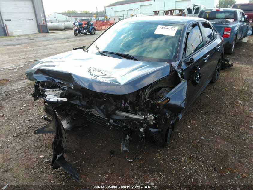 VIN 2HGFE2F56NH540581 2022 HONDA CIVIC SEDAN no.6