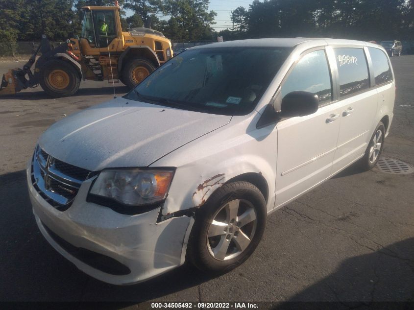 2013 DODGE GRAND CARAVAN SE 2C4RDGBG5DR731548