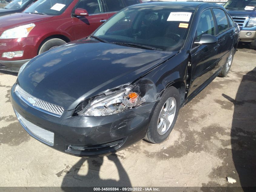 2015 CHEVROLET IMPALA LIMITED LS 2G1WA5E33F1134126