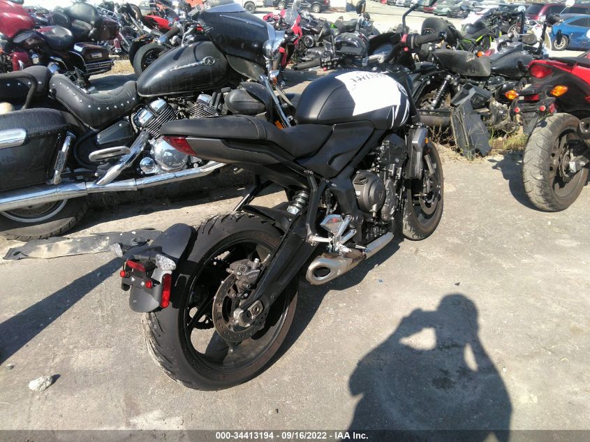 2022 TRIUMPH MOTORCYCLE TRIDENT 660 SMTL10UL3NTAX3646