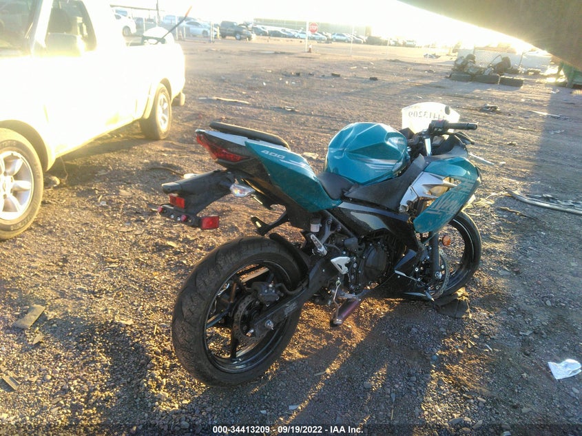 VIN JKAEXKH1XMDAB5087 2021 KAWASAKI EX400