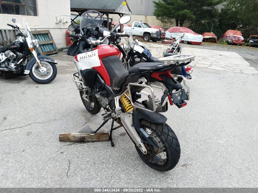 2017 DUCATI MULTISTRADA 1200/1200 S/PIKES PEAK ZDM12BWW6HB019811