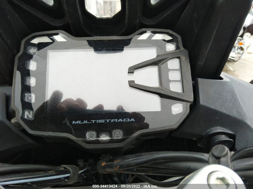 2017 DUCATI MULTISTRADA 1200/1200 S/PIKES PEAK ZDM12BWW6HB019811