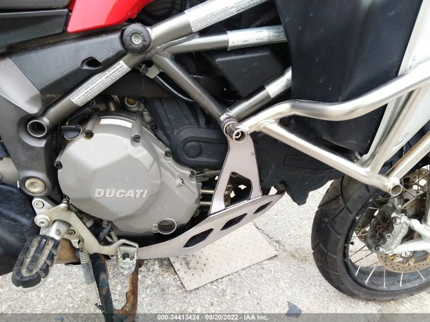 2017 DUCATI MULTISTRADA 1200/1200 S/PIKES PEAK ZDM12BWW6HB019811