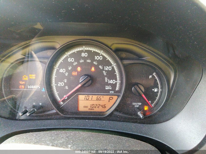2015 TOYOTA YARIS L/SE/LE VNKKTUD33FA046783