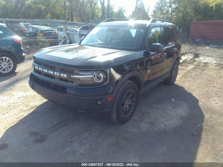 2021 FORD BRONCO SPORT BIG BEND 3FMCR9B66MRA60939