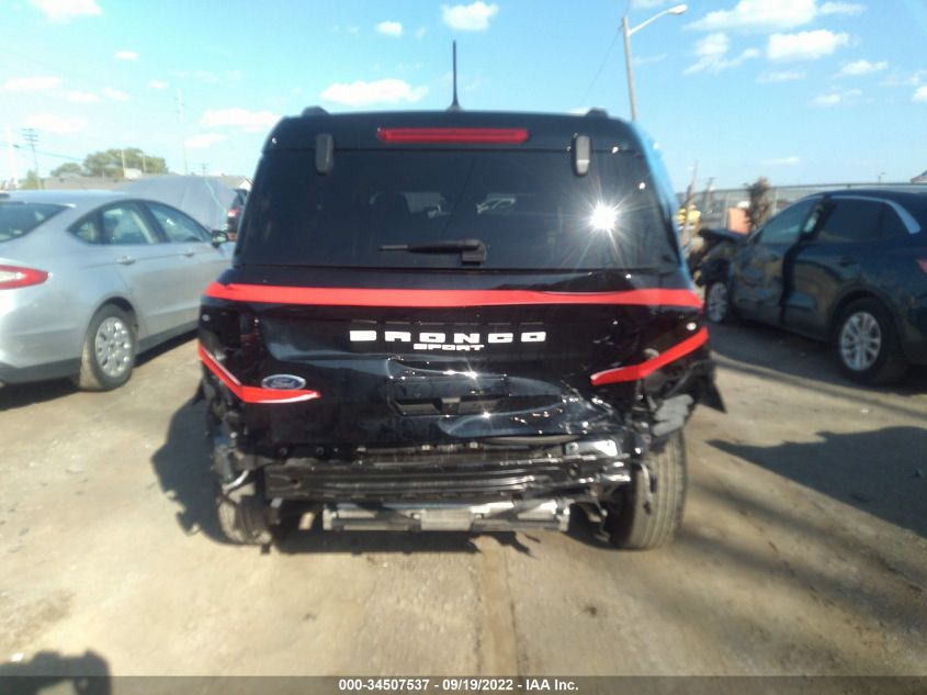 2021 FORD BRONCO SPORT BIG BEND 3FMCR9B66MRA60939