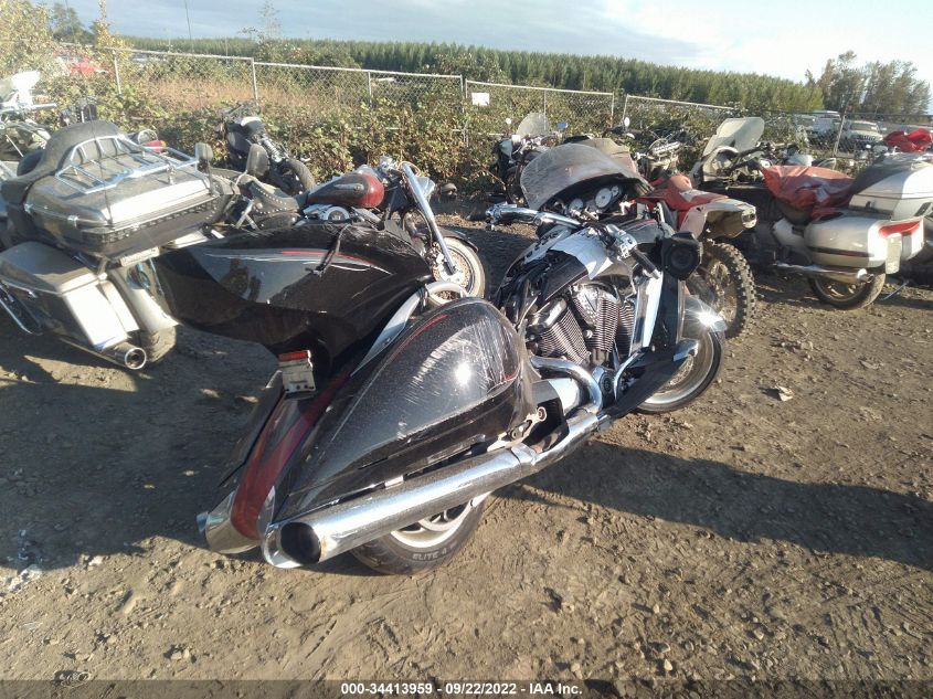 2009 VICTORY MOTORCYCLES VISION TOURING 5VPSD36D593000775