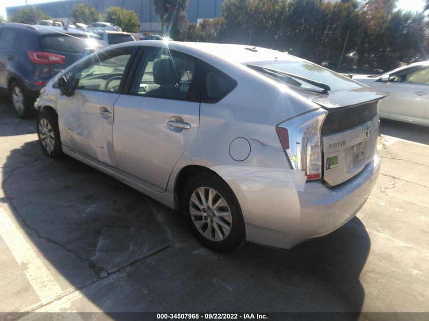 2014 TOYOTA PRIUS PLUG-IN JTDKN3DP0E3063866