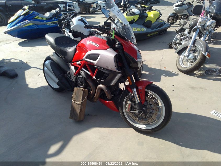 2013 DUCATI DIAVEL ZDM13BLW2DB015542