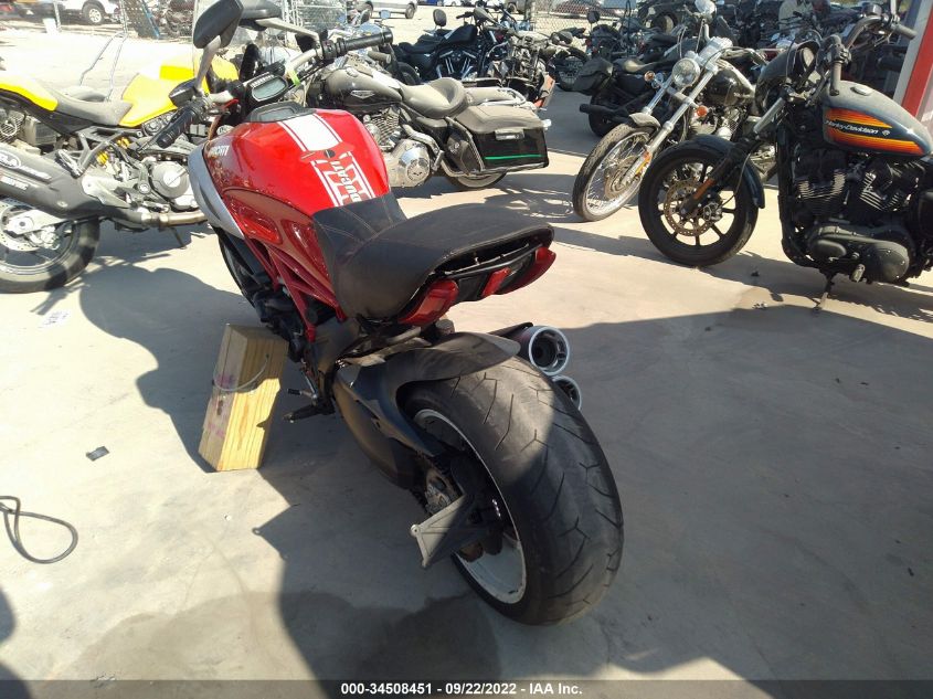 2013 DUCATI DIAVEL ZDM13BLW2DB015542