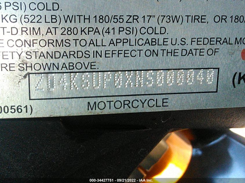 2022 APRILIA RS ZD4KSUP0XNS000040