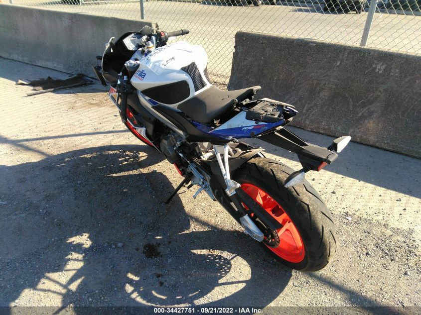2022 APRILIA RS ZD4KSUP0XNS000040