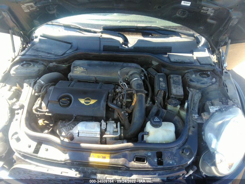 2013 MINI COOPER COUPE S WMWSX3C56DT466661
