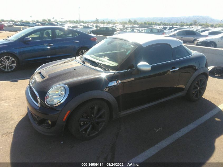 2013 MINI COOPER COUPE S WMWSX3C56DT466661