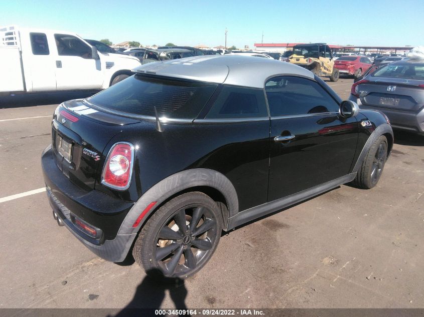 2013 MINI COOPER COUPE S WMWSX3C56DT466661
