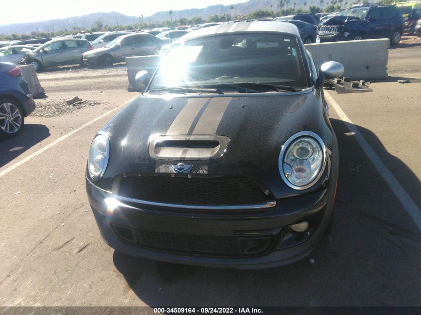 2013 MINI COOPER COUPE S WMWSX3C56DT466661
