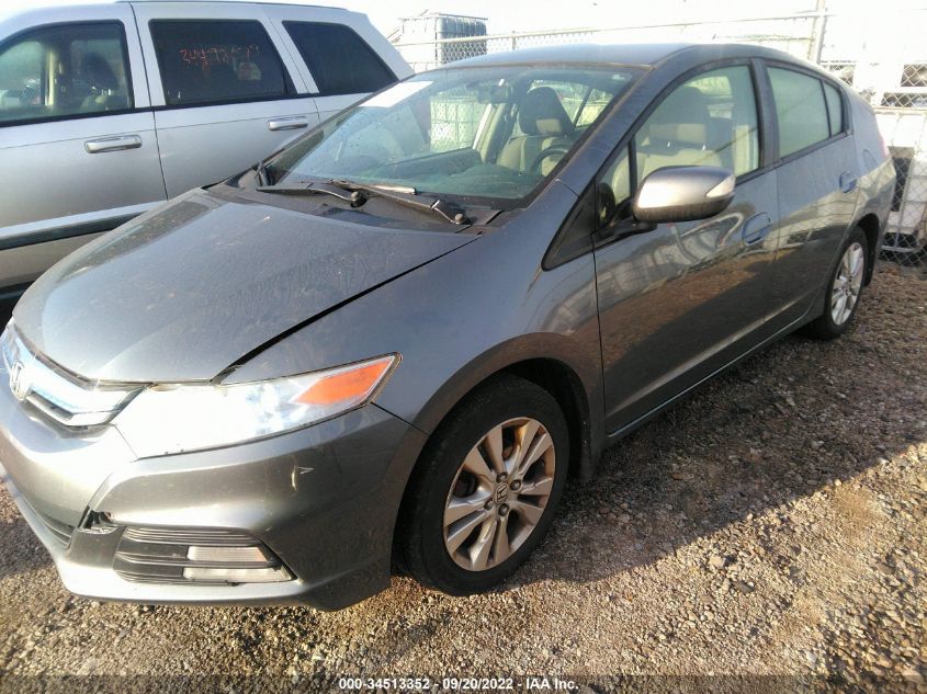 2013 HONDA INSIGHT EX JHMZE2H77DS003122