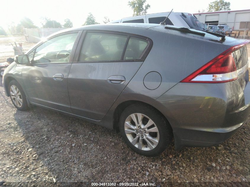 2013 HONDA INSIGHT EX JHMZE2H77DS003122