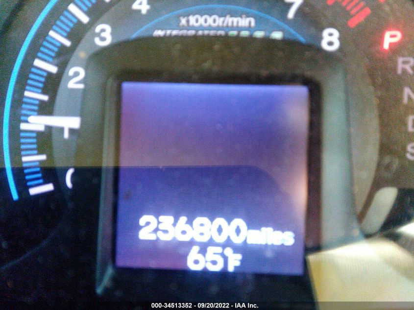 2013 HONDA INSIGHT EX JHMZE2H77DS003122