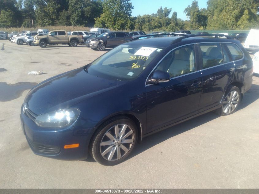 2013 VOLKSWAGEN JETTA SPORTWAGEN 2.0L TDI 3VWML7AJ8DM692534