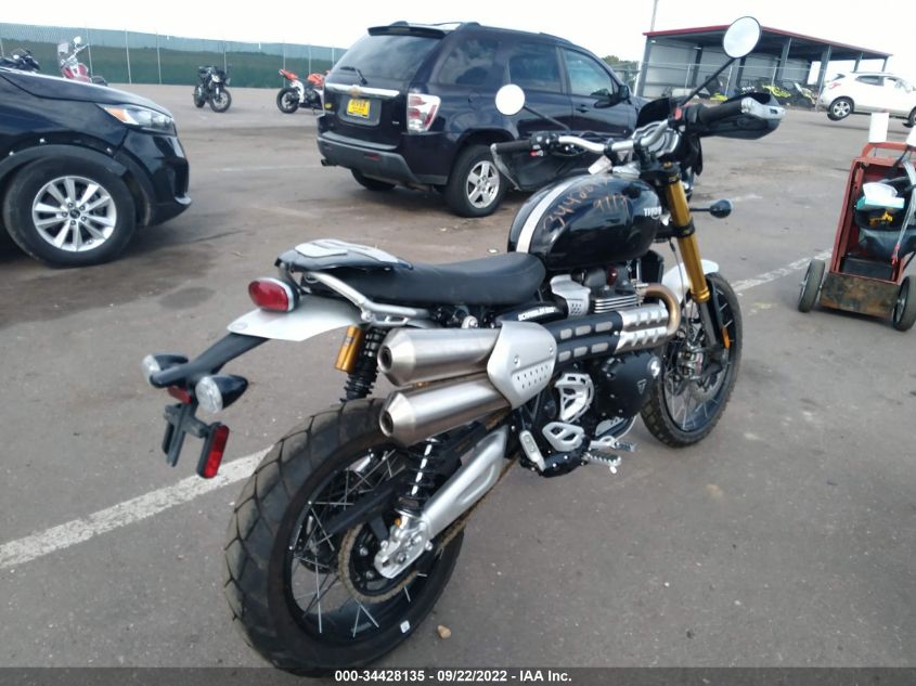 2022 TRIUMPH MOTORCYCLE SCRAMBLER 1200 XE SMTD51HG0NTAH4759