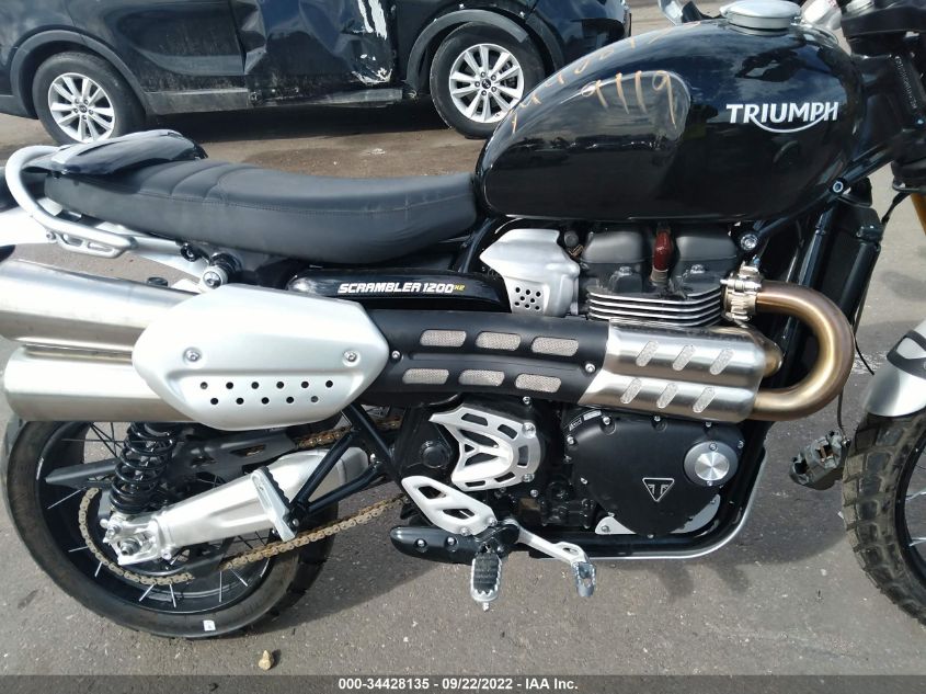 2022 TRIUMPH MOTORCYCLE SCRAMBLER 1200 XE SMTD51HG0NTAH4759