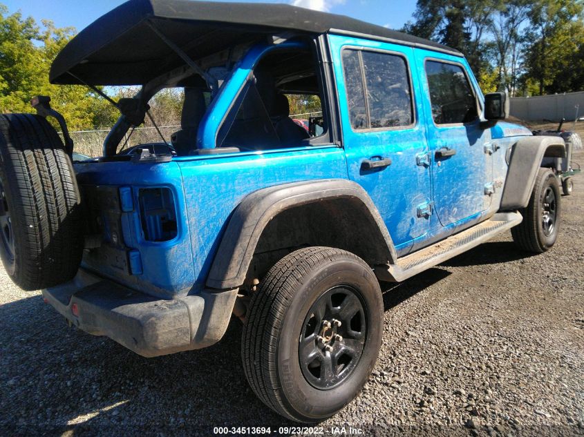 2022 JEEP WRANGLER UNLIMITED RUBICON 1C4JJXFG8NW103427