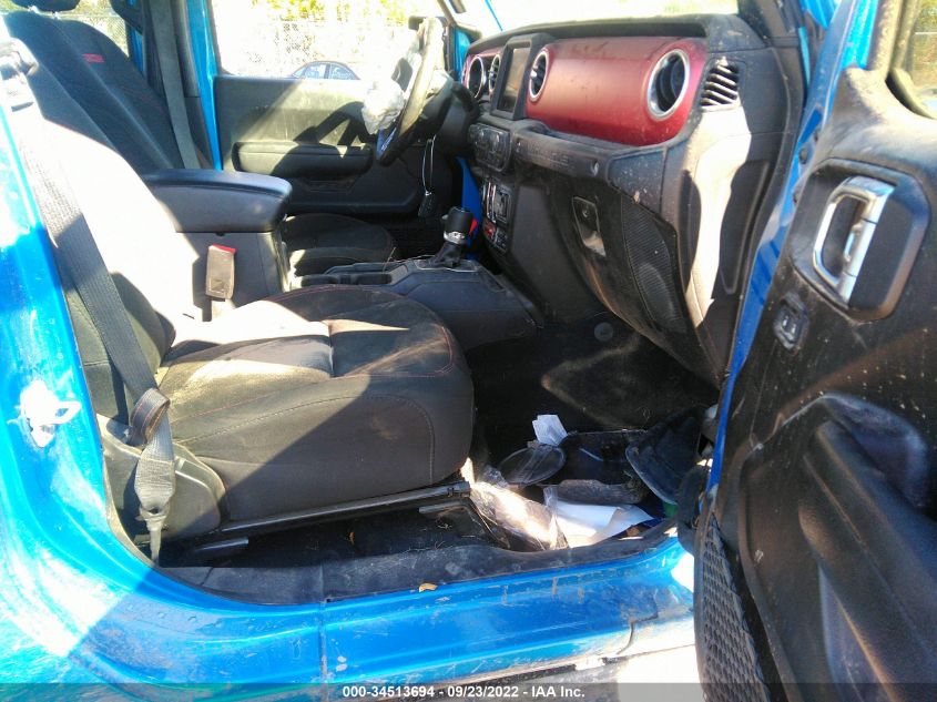 2022 JEEP WRANGLER UNLIMITED RUBICON 1C4JJXFG8NW103427