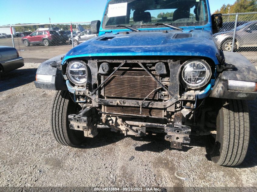 2022 JEEP WRANGLER UNLIMITED RUBICON 1C4JJXFG8NW103427