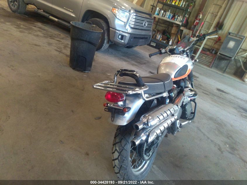 2008 TRIUMPH MOTORCYCLE SCRAMBLER SMT925RN08T335980