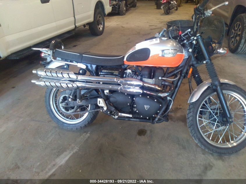 2008 TRIUMPH MOTORCYCLE SCRAMBLER SMT925RN08T335980