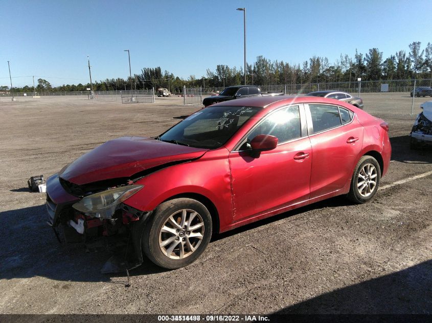 2014 MAZDA MAZDA3 I TOURING JM1BM1V78E1143594
