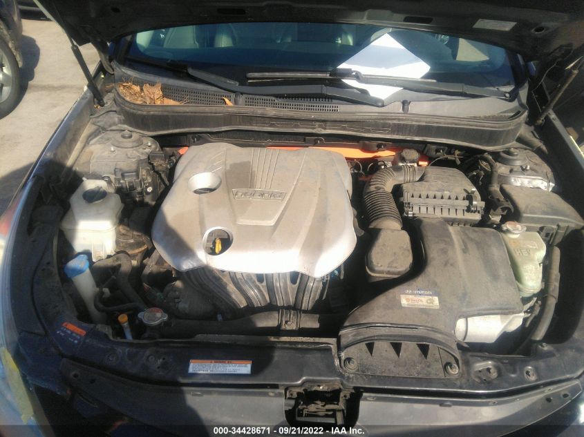 2013 HYUNDAI SONATA HYBRID LIMITED KMHEC4A45DA094104