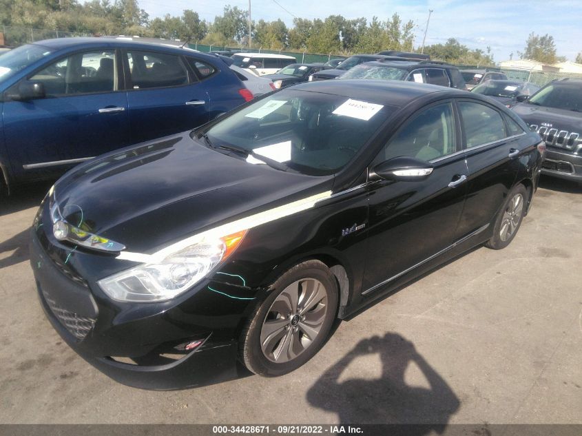 2013 HYUNDAI SONATA HYBRID LIMITED KMHEC4A45DA094104
