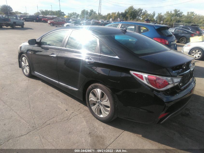 2013 HYUNDAI SONATA HYBRID LIMITED KMHEC4A45DA094104