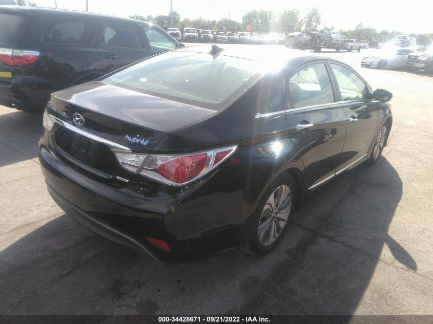 2013 HYUNDAI SONATA HYBRID LIMITED KMHEC4A45DA094104
